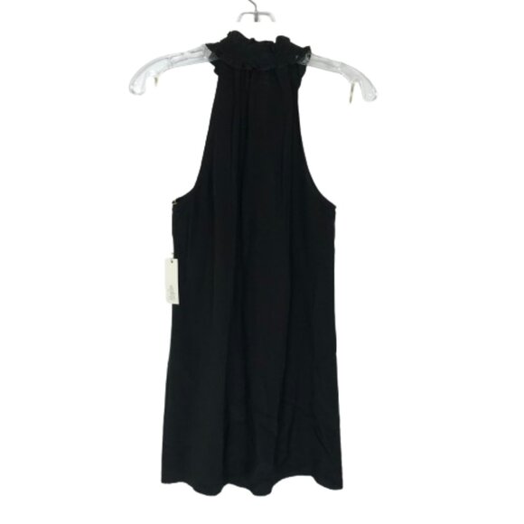 NWT Rory Beca Womens Size Small 100% Silk Sleeveless High-Neck Mini Shift Dress - Picture 4 of 4